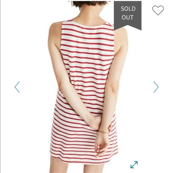 Madewell stripe dress💕 - Picture 3 of 4
